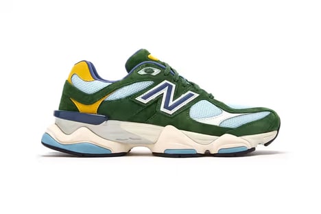 Green Textural Lifestyle Sneakers