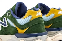 Green Textural Lifestyle Sneakers Image 4