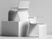 3D-Printed Modern Sculptural Furniture Image 2
