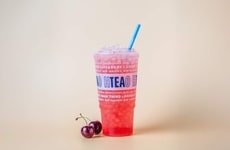 Icy Cherry Tea Refreshments
