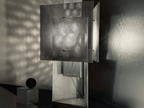 Elegant Metal Perforated Lamps