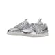 Metallic Silver-Tinged Sneakers Image 3
