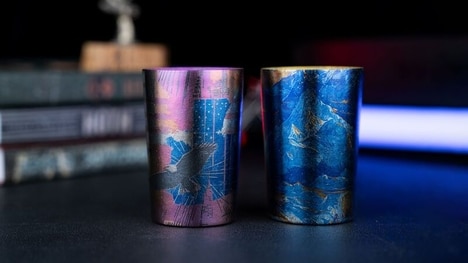 Aftertaste-Free Titanium Cups