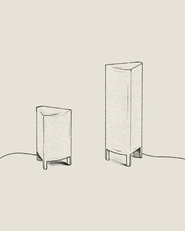 Washi Paper-Inspired Lighting