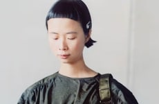 Collaborative Floral-Detailed Nylon Bags