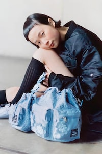 Collaborative Floral-Detailed Nylon Bags Image 2