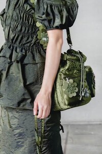 Collaborative Floral-Detailed Nylon Bags Image 3