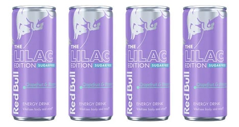 Floral Seasonal Energy Drinks