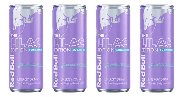 Floral Seasonal Energy Drinks