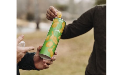 Tubular Paper-Made Snack Packaging