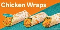 Summertime Fried Chicken Wraps