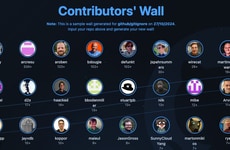 Contributor Recognition Tools