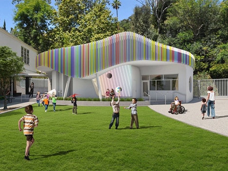 Sustainable Colorful School designs