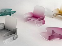Flower-Inspired Enveloping Furniture Image 5