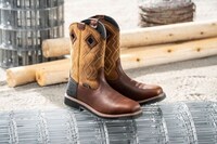 Cowboy-Style Work Boots Image 3