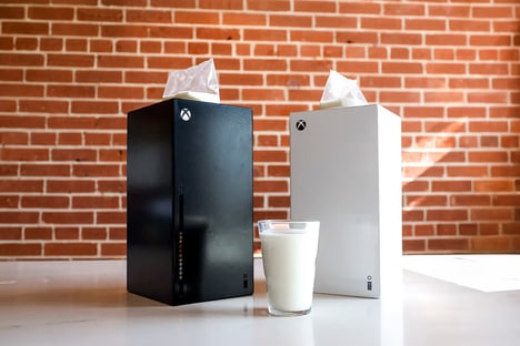 Gaming Console Milk Pitchers