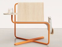 Bended Tubular Chair-Table Designs