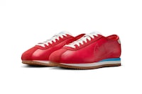 Retro Perforated Leather Sneakers Image 2