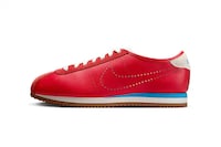 Retro Perforated Leather Sneakers Image 3