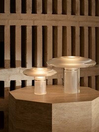 Hand-Cast Crystal Glowing Lamps Image 2