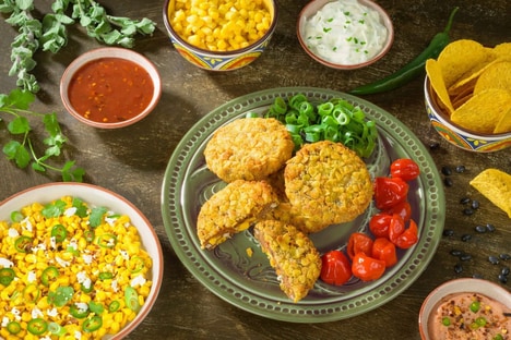 Globally Inspired Plant-Based Patties