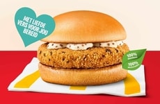 Savory QSR Jackfruit Burgers