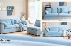 Denim-Upholstered Sofas