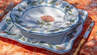 Hand-Painted Ceramic Plate Collections Image 1