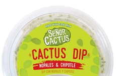 Cactus-Infused Goat Cheese Dips