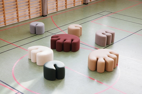 Gathering-Encouraged Playful Poufs