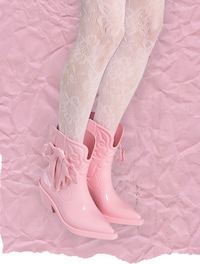 Western-Inspired Statement Boots Image 4