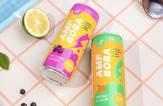 Energizing Boba Drinks