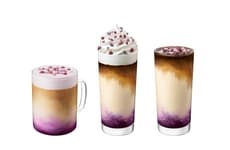Crunchy Ube Beverages