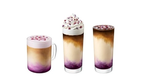 Crunchy Ube Beverages