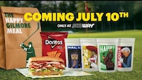 Cinematic Golfer Sandwich Meals