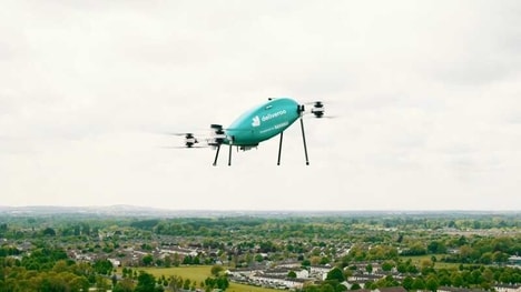 Takeout Meal Drone Deliveries