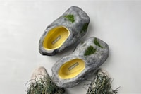 Mossy Stone-Mirrored Footwear Image 1