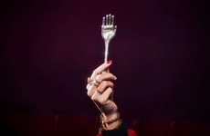 Human Hand-Resembling Forks