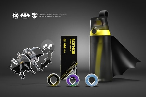 Dark Superhero Water Bottles