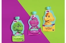 Dino-Themed Smoothie Pouches