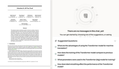 Interactive PDF Assistants