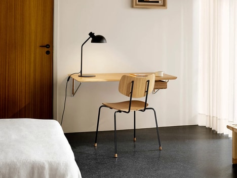 Minimally Refined Wall Desks