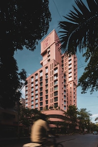 Pink Fluted Concrete Apartments Image 3