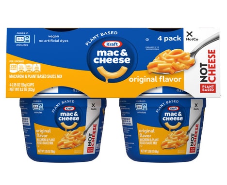Vegan-Friendly Macaroni Meal Cups
