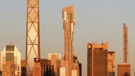 Thrill Ride-Topped Ultra-High Skyscrapers