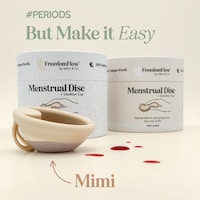 Reusable Menstrual Discs Image 1