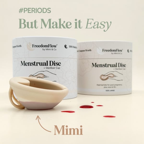 Reusable Menstrual Discs