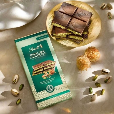 Pistachio Pastry-Packed Chocolates