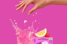 Lemonade-Flavored Hydration Cubes