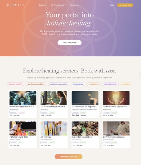 All-In-One Holistic Services Platforms